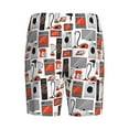 thumbnail image 2 of Lsque Modern Life Mens Sleep Pajama Shorts,Short Pajama Pants, Cotton Ultra-Soft Knit-XX-Large, 2 of 9