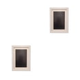 thumbnail image 1 of Tholdsy Marco de imagen Banda elástica decorativa Recubrimiento de color sólido Rectangular Reemplazo Fotografía Dibujo Marcos de Blanco 20.3x15.2 cm 2Conjunto, 1 of 6