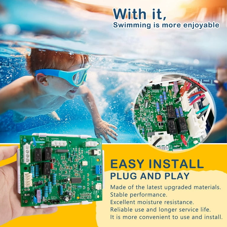 For Hayward FDXLICB1930 FD Integrated Control Board Replacement Kit Fits  for Select Hayward H-series Pool Heater Models H250fdn, H250fdp，Also Fits  for Hayward Universal H-series Low Nox Pool Heater - Walmart.com