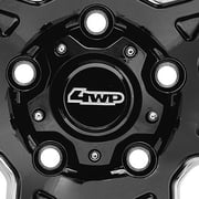 4 Wheel Parts Factory S-Series, 5 on 4.5/5 on 5 Center Cap - Gloss Black - 801832702