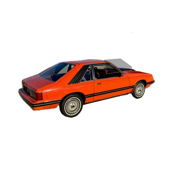 Haiy Co - PreCut 2Ply 70% Window Tint Film Kit For 1980-1993 Ford Mustang Hatchback -Front Windows