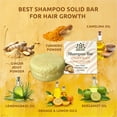 thumbnail image 4 of Ginger Root Shampoo Bar and Conditioner Bar for Hair Growth Handmade in USA Natural and Safe by Relaxcation, 4 of 11