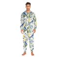 thumbnail image 6 of joogoo Bird and Blueberry Unisex Adults Onesies Pajamas Jumpsuits M, 6 of 7