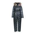 thumbnail image 5 of ZHOUCHANKIDS Womens Onesie Ski Suit Winter Outdoor Sports Waterproof Snowsuit Jumpsuits Jacket Grey XL, 5 of 5