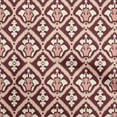 thumbnail image 1 of oneOone Rayon Maroon Fabric Asian Ikat Sewing Craft Projects Fabric Prints By Yard 56 Inch Wide, 1 of 4