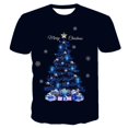 thumbnail image 1 of Source Christmas 3D Printed Men's Short Sleeve Top Christmas Tree 3D Digital Printed Men's T-Shirt, 1 of 5