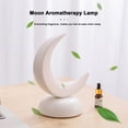 thumbnail image 3 of Lámpara de mesa Irfora Lámpara de aromaterapia de luna elegante, máquina de fragancia silenciosa recargable por USB, luz cálida / fría, LED de atenuación continua ajustable, luz nocturna Irfora Lámpara de mesa, 3 of 7