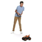 New Bright (1:14) Hot Wheels Tiger Shark Battery Radio Control Monster Trucks, 61460U-4O Child