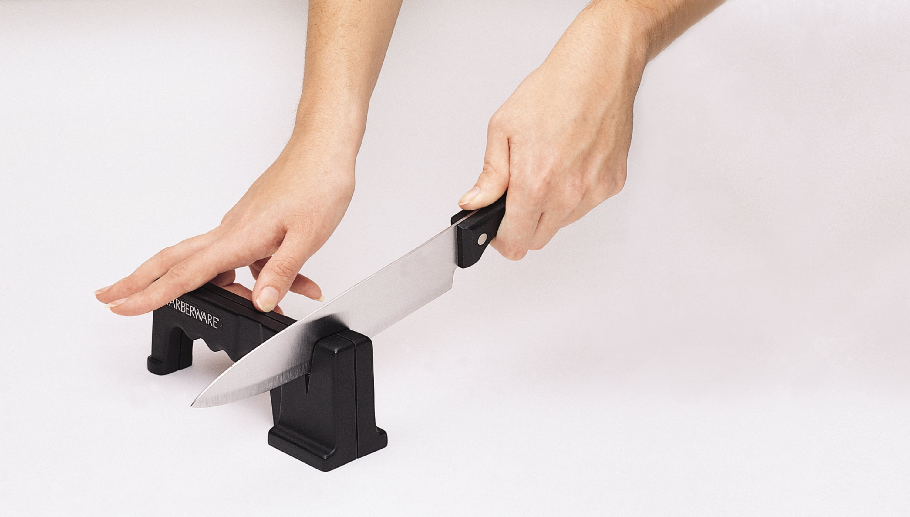 Farberware Ultrapro Black Tabletop Knife Sharpener
