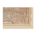 thumbnail image 4 of Historic State Map - New York - Reynold 1921 - 32.53 x 23 - Vintage Wall Art, 4 of 5