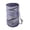 Navy Blue, variant on Maypes Collapsible Wire Mesh Laundry Hamper, Zippered Top, Storage Bag with Straps, Tall Organizer, 29x18x18 In, Black