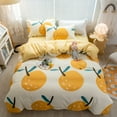 thumbnail image 3 of Nordic Bed Four-Piece Bedding Set  Cute Pattern  Microfiber Quilt Cover Bed Sheet Set Piece Set Suitable For Four Seasons FGS, 3 of 7