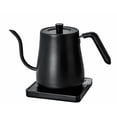 thumbnail image 1 of Electric Kettle, Coffee and Tea Kettle 800ml 1200W, Stainless Steel, Black, 1 of 5