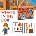 thumbnail image 6 of Big Boy's Workshop 14 Piece Carpenter Playset, 6 of 7