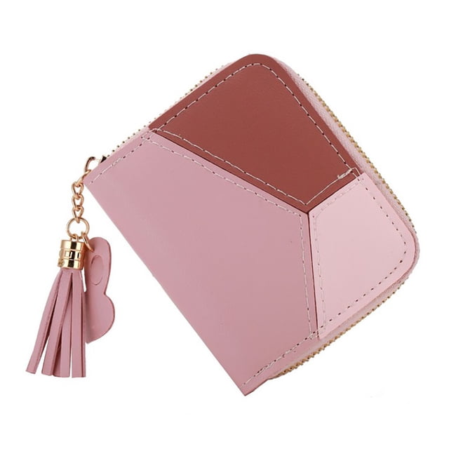 Coofit Portefeuille Fille Mode Créatif Portable Portefeuille à Fermeture Éclair Pochette Portefeuille Porte-Cartes