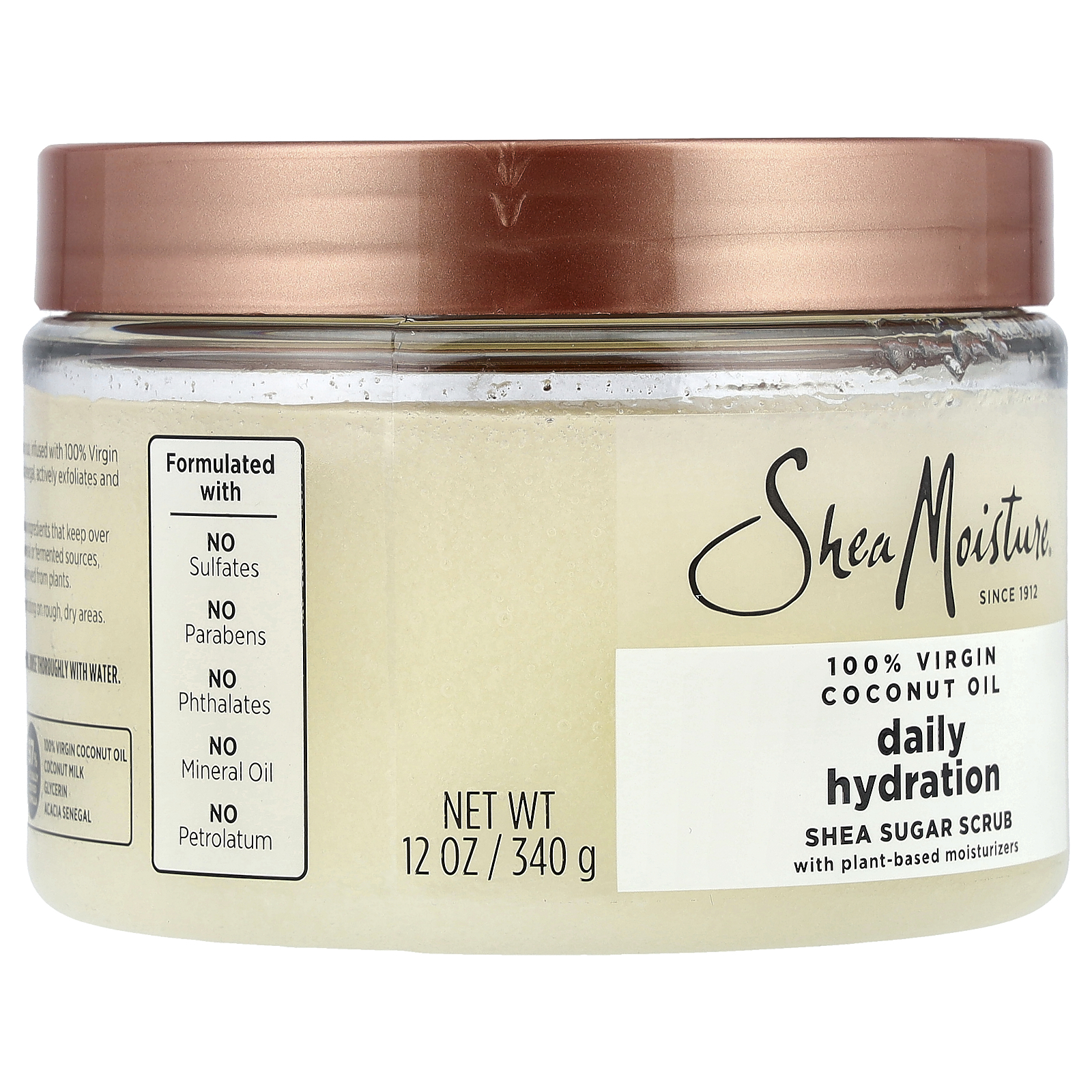 SheaMoisture Daily Hydration Shea Sugar Scrub, 12 oz photo 5