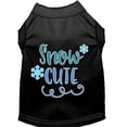 thumbnail image 5 of Christmas Pet Dog  Cat Shirt Screen Printed, "Snow Cute", 5 of 11