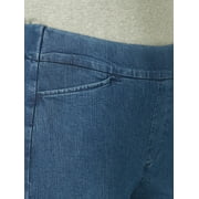 Chic Womens Easy Fit Elastic Waist Pull On Pant