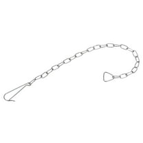 Uxcell 22cm Toilet Handle Lever Flush Part Stainless Steel Toilet Flapper Chain 4 Pack