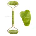 thumbnail image 2 of Masajeador facial Natural para Guasha, rodillo de Jade para masaje facial, rascador de Gua sha, rodillo de Jade, masajeador facial con rodillo Microniddle Tan Jianjun unisex, 2 of 2