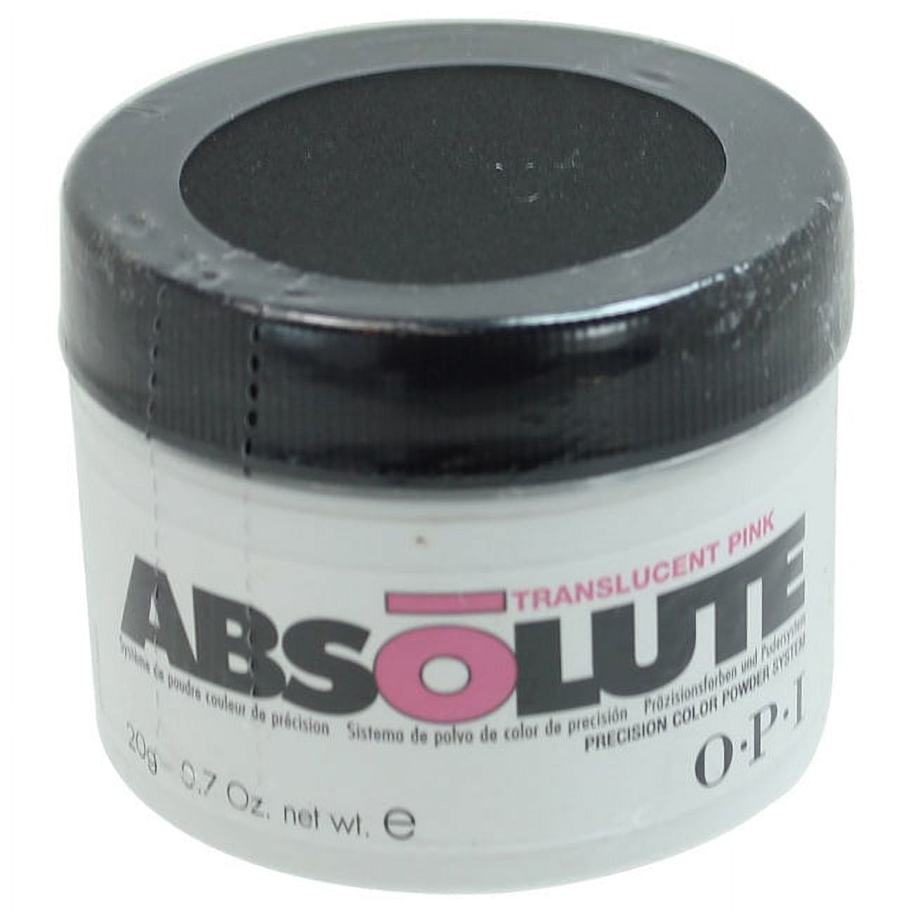 OPI Absolute Translucent Pink Powder Nail Powder, Women, 4.4oz