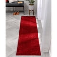thumbnail image 6 of Well Woven Solid Shag Red Modern Geometric Plain Plush 8 Round (7'10" Round) Area Rug, 6 of 7