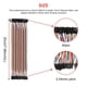 thumbnail image 3 of Riwesomey Cable multicolor a de 20cm/7,86 pulgadas, 5 uds., Cable de puente de placa de pruebas a de 40 pines, Kit de Medidores de medidas dimensionales, 3 of 5