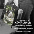 thumbnail image 6 of Lsque Daisy Guinea Pig Lunch Bag Lunch Box for Women Men Reusable Insulated Lunch Tote Bag,Leakproof Thermal Cooler Sack Food Handbags Case High Capacity, 6 of 9
