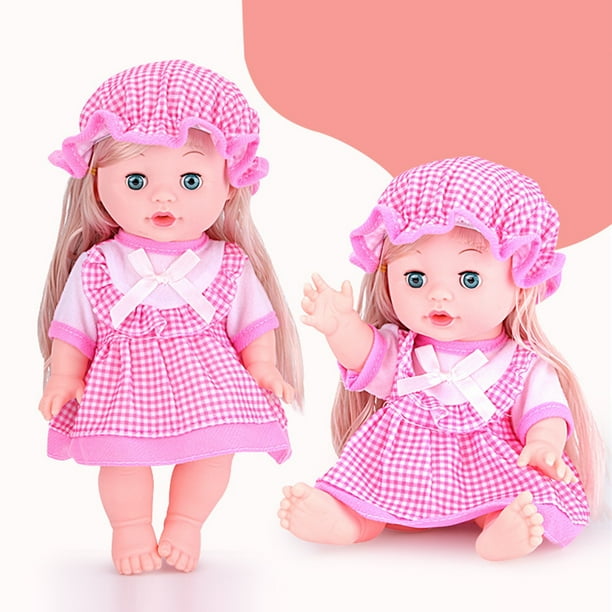 Xihbxyly Artículos Por Menos de 10 Dólares. Muñecas para Vestir, Casa de Juegos, Muñecas de Simulación, Muñecas Suaves para Recién Nacidos con Ropa, Muñecas para Dormir para Niños