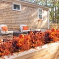 thumbnail image 6 of AcerichFad Fall Flowers Outdoor, 24 Bundles Artificial Autumn Faux Silk Flowers Fake Plants for Outside Indoor Yard Garden Porch Patio Home Decor, 6 of 11