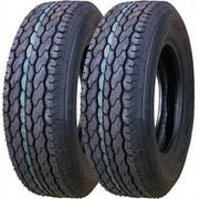 Free Country Trailer Tires ST 205/75D15 6 Ply- 11021, Set 2