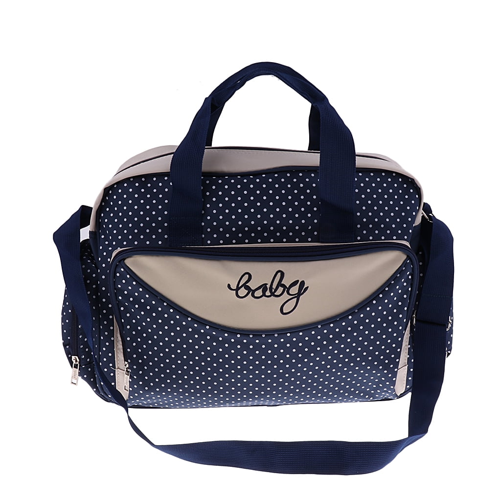 JWQFBC Diaper Bag, Baby Bag, Changing Bag, Nursing Bag, Travel Bag, Mummy Carrier, Baby Navy