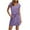 #465-Purple, variant on Women's Casual Solid Pocket Elastic Drawstring Dress - Stylish and Comfortable All Season Wear
