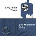 thumbnail image 6 of JETech [3 in 1] Silicone Case for iPhone 14 Pro 6.1-Inch, with 2-Pack Screen Protector and 2-Pack Camera Lens Protector, Full Coverage Tempered Glass Film, Shockproof Phone Cover (Cobalt Blue), 6 of 7