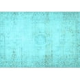 thumbnail image 1 of Ahgly Company Indoor Rectangle Persian Light Blue Traditional Area Rugs, 3' x 5', 1 of 4
