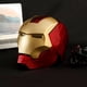 thumbnail image 4 of Casco de Iron Man de Los Vengadores de Marvel para niños y adultos, máscara de Iron Man usable con luces LED, modelo de luz 1:1, juguete de Cosplay, regalos205, 4 of 5
