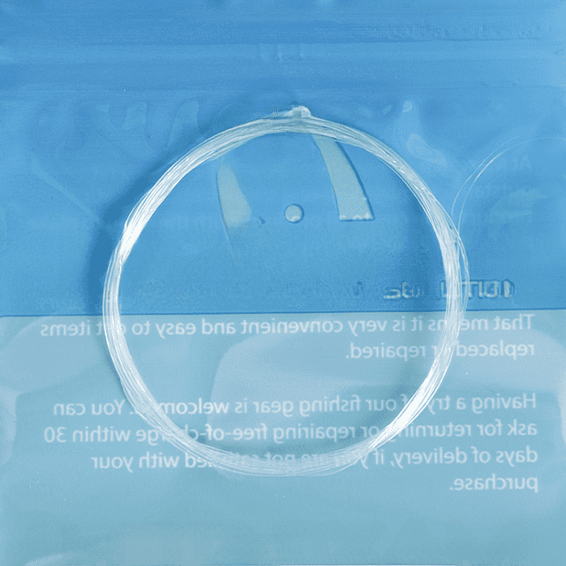 Línea de pesca con mosca de diámetro variable, líder de sublínea de 7,5 pies y 9 pies con conector de lazo, línea de pesca transparente, línea de pesca con mosca