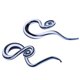 thumbnail image 4 of ía para el cuerpo Caracol Espiral de vidrio Oreja cónica Tapón de oreja de oreja Ensanchador 10mm Sunnimix Camilla oído, 4 of 8