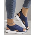 thumbnail image 4 of Women's Fashionable Knitted Sports Sandals With Ventilation And Breathability For Summer Outdoor Activities, 4 of 5
