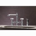 thumbnail image 2 of Kingston Brass Bridge Kitchen Faucets With Polished Chrome KS7271PXBS, 2 of 9