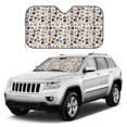 thumbnail image 4 of Bingfone Cute Cats Car Windshield Sunshade,Sun Foldable Sun Shield Sun Visor for Car - Small, 4 of 8