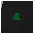thumbnail image 2 of Men's-Antigua  Black Arizona Wildcats St. Patrick's Day Fleece Raglan Victory Pullover Hoodie, 2 of 2