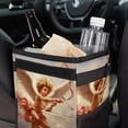 thumbnail image 6 of Cupid Foldable Car Garbage Can with Lid, Leak-Proof, and Hanging Storage Bag - Trash Can for Car, Car Trash Bin, Mini Trash Can, 6 of 6