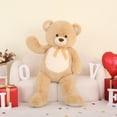 thumbnail image 2 of MorisMos 4.3ft Giant Teddy Bear Stuffed Animal Stuffed Big Teddy Bear Plush Toy, 2 of 7