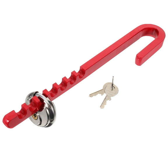 Worgeous wheel lock key set J Type Trailer Wheel Lock Carbon Steel for Cars Simple Design 1 Set