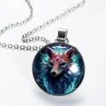 thumbnail image 2 of Starry Animals Elegant Glass Circular Pendant Necklace - Stunning Jewelry for Every Occasion, 2 of 5