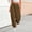 Coffee, variant on BUIGTTKLOP Cargo Joggers for Women High Waisted Casual Pants Baggy Loose Fitted Summer Pants with Pockets