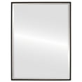 thumbnail image 1 of Singapore Framed Rectangle Mirror - Rubbed Black - 25" x 31", 1 of 7
