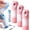 3 Pinks, variant on Thermal Paper Eraser, 2-in-1 Box Cutter & Thermal Paper Eraser Pen for Covering Printed Information on Shipping Labels and Receipts