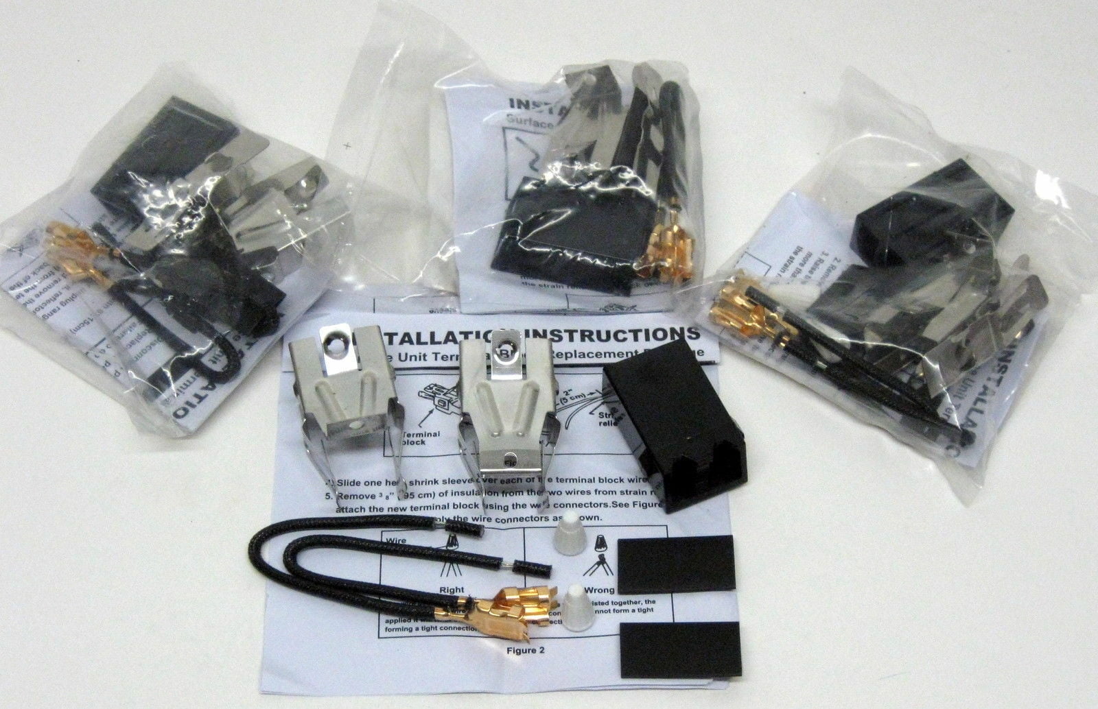 Confezione 10 Blocchi Presa Bruciatore Range Universale 330031